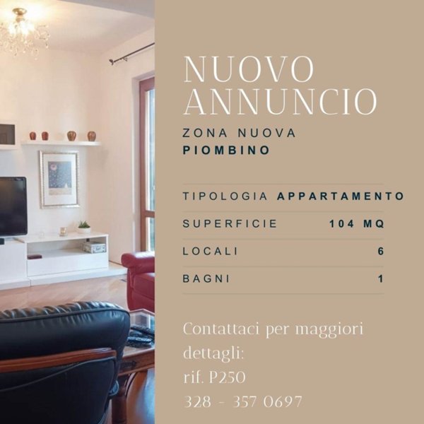 appartamento in vendita a Piombino