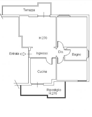 appartamento in vendita a Piombino in zona Fiorentina