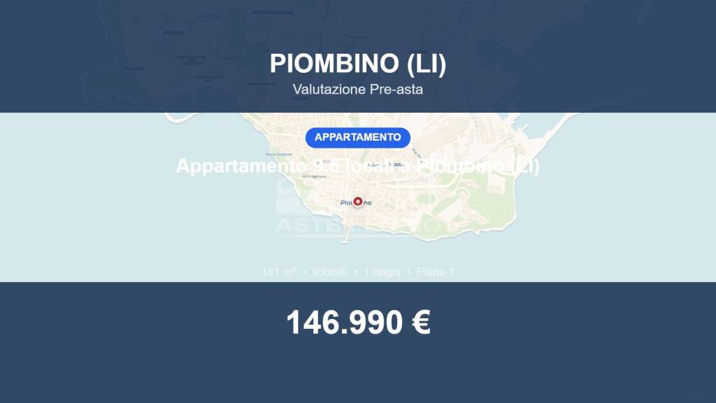appartamento in vendita a Piombino