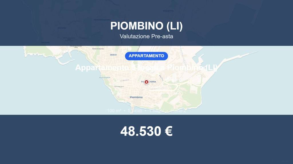 appartamento in vendita a Piombino