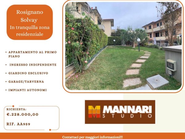 appartamento in vendita a Rosignano Marittimo in zona Castiglioncello