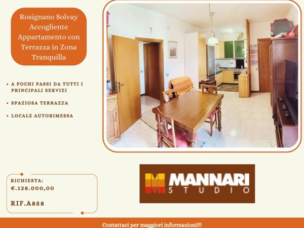 appartamento in vendita a Rosignano Marittimo