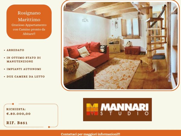 appartamento in vendita a Rosignano Marittimo