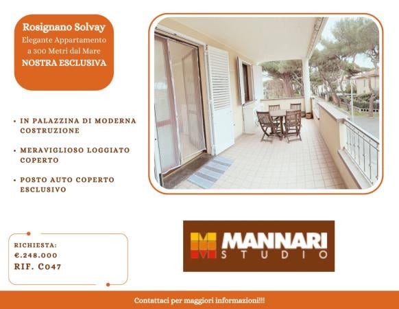 appartamento in vendita a Rosignano Marittimo