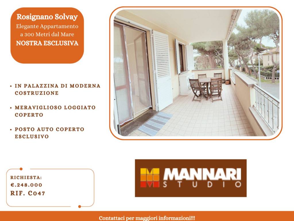 appartamento in vendita a Rosignano Marittimo in zona Rosignano Solvay