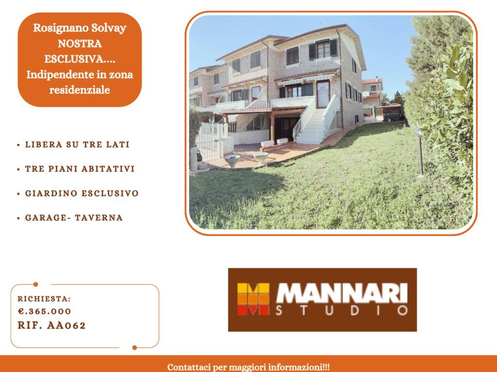 appartamento in vendita a Rosignano Marittimo in zona Rosignano Solvay