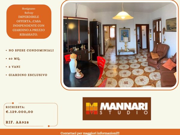 appartamento in vendita a Rosignano Marittimo in zona Castiglioncello