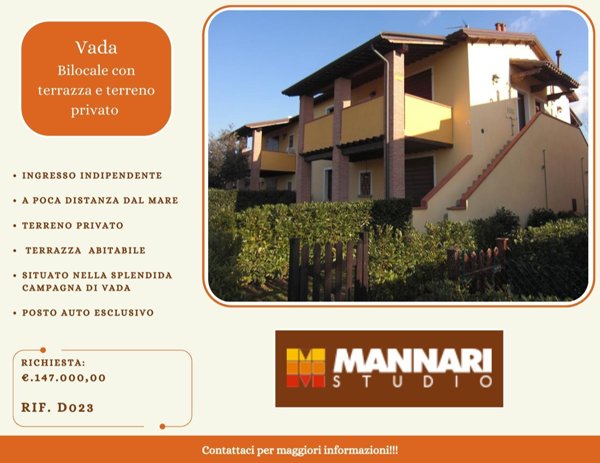 appartamento in vendita a Rosignano Marittimo in zona Vada