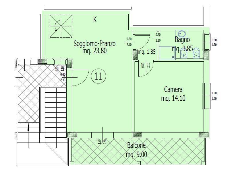 appartamento in vendita a Rosignano Marittimo in zona Rosignano Solvay