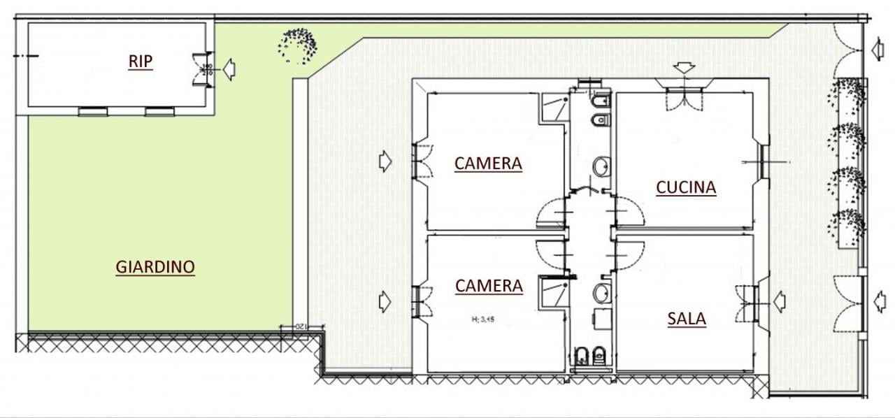 casa indipendente in vendita a Rosignano Marittimo in zona Castiglioncello