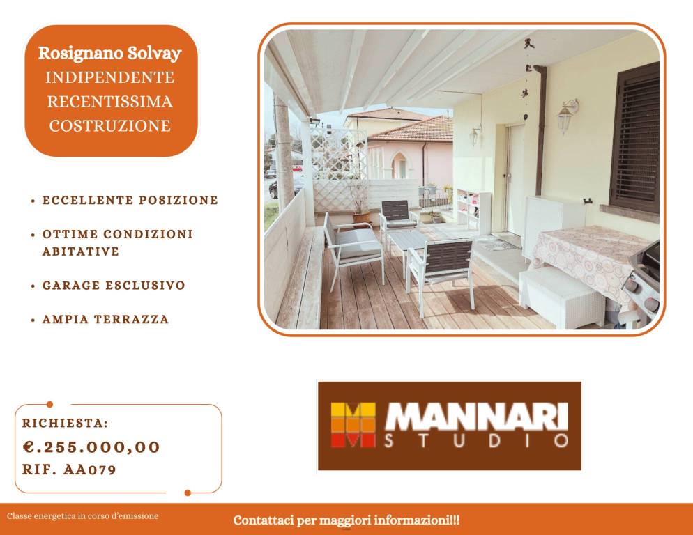 appartamento in vendita a Rosignano Marittimo in zona Rosignano Solvay