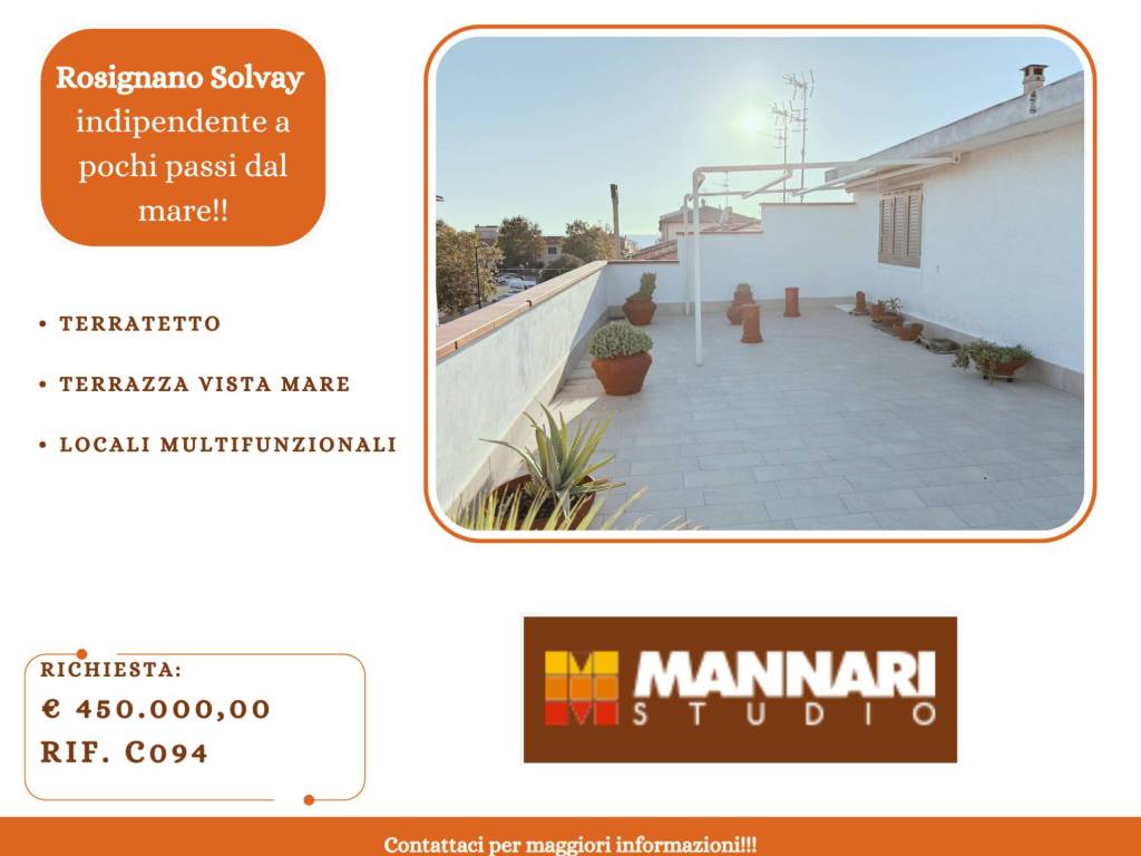 casa indipendente in vendita a Rosignano Marittimo in zona Rosignano Solvay