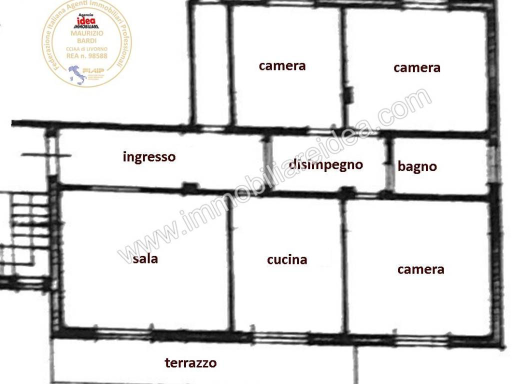 appartamento in vendita a Rosignano Marittimo in zona Rosignano Solvay
