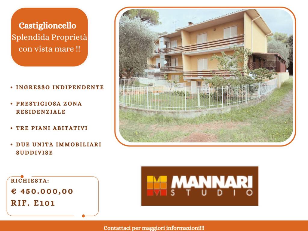 appartamento in vendita a Rosignano Marittimo in zona Castiglioncello