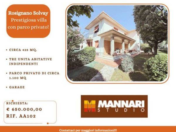 casa indipendente in vendita a Rosignano Marittimo