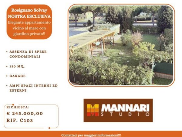 appartamento in vendita a Rosignano Marittimo