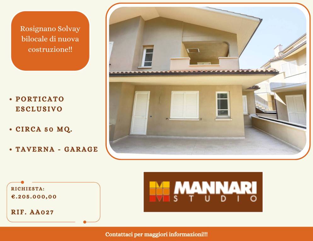 appartamento in vendita a Rosignano Marittimo in zona Rosignano Solvay