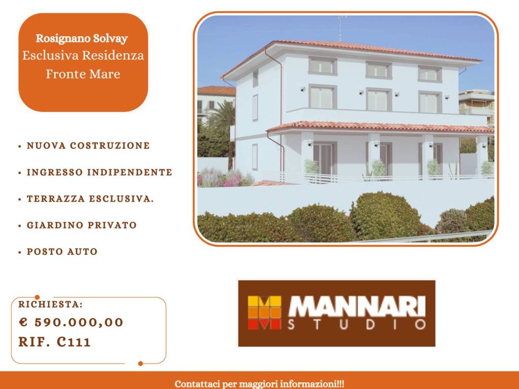 appartamento in vendita a Rosignano Marittimo