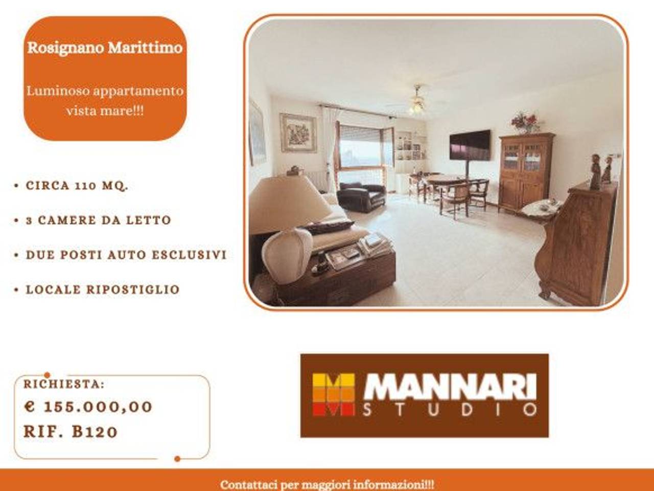 appartamento in vendita a Rosignano Marittimo