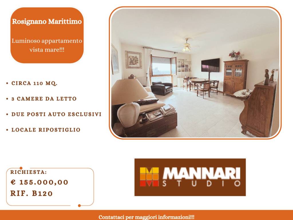 appartamento in vendita a Rosignano Marittimo