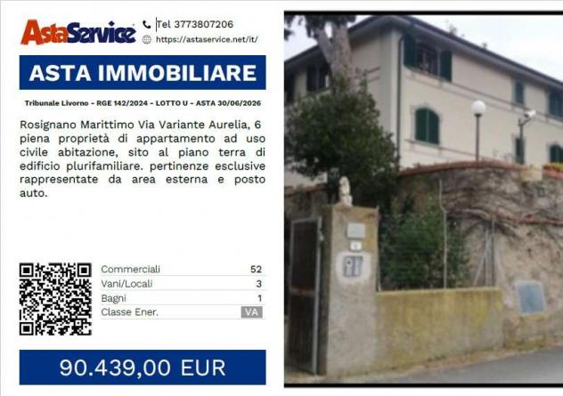 appartamento in vendita a Rosignano Marittimo