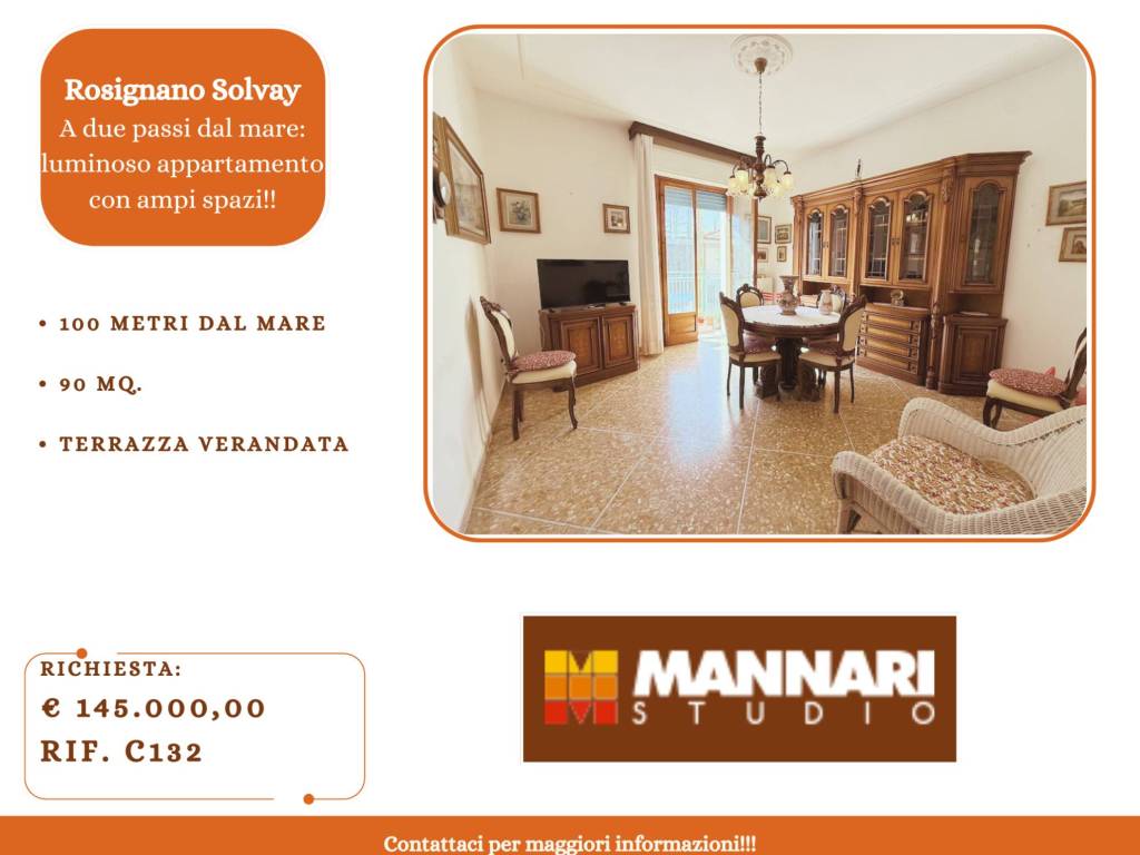 appartamento in vendita a Rosignano Marittimo in zona Rosignano Solvay