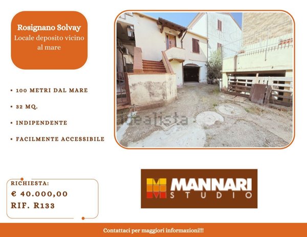 locale di sgombero in vendita a Rosignano Marittimo