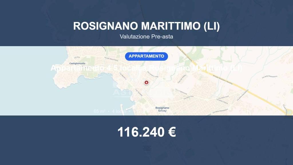 appartamento in vendita a Rosignano Marittimo in zona Castiglioncello