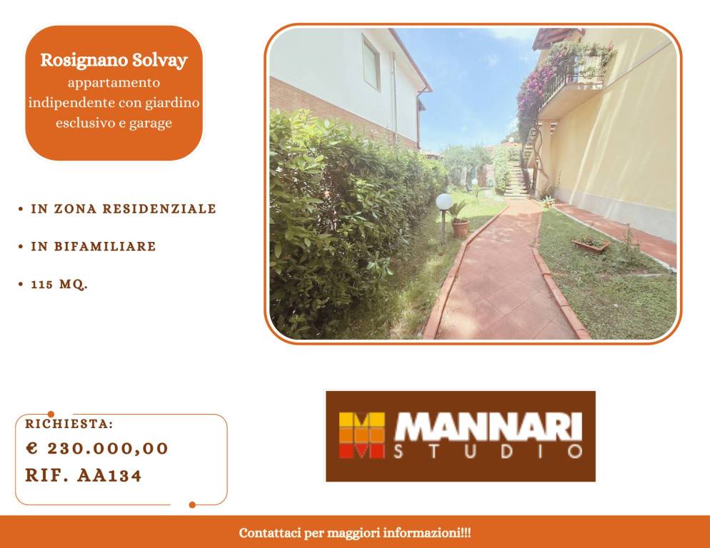 appartamento in vendita a Rosignano Marittimo in zona Rosignano Solvay