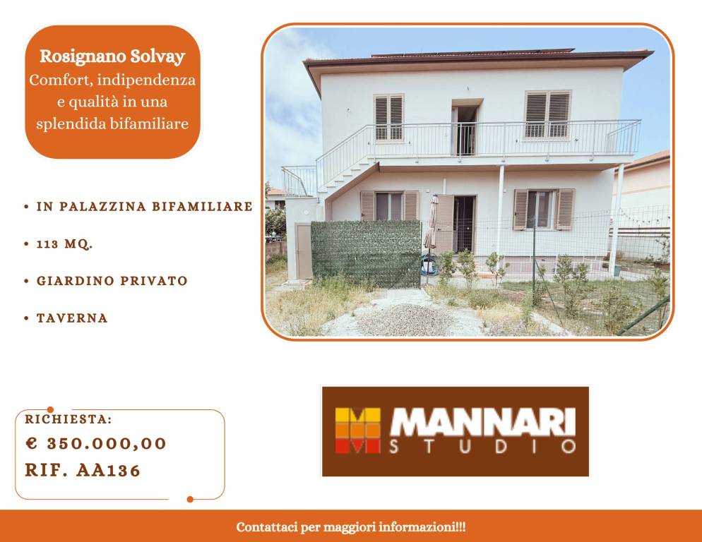 appartamento in vendita a Rosignano Marittimo in zona Rosignano Solvay