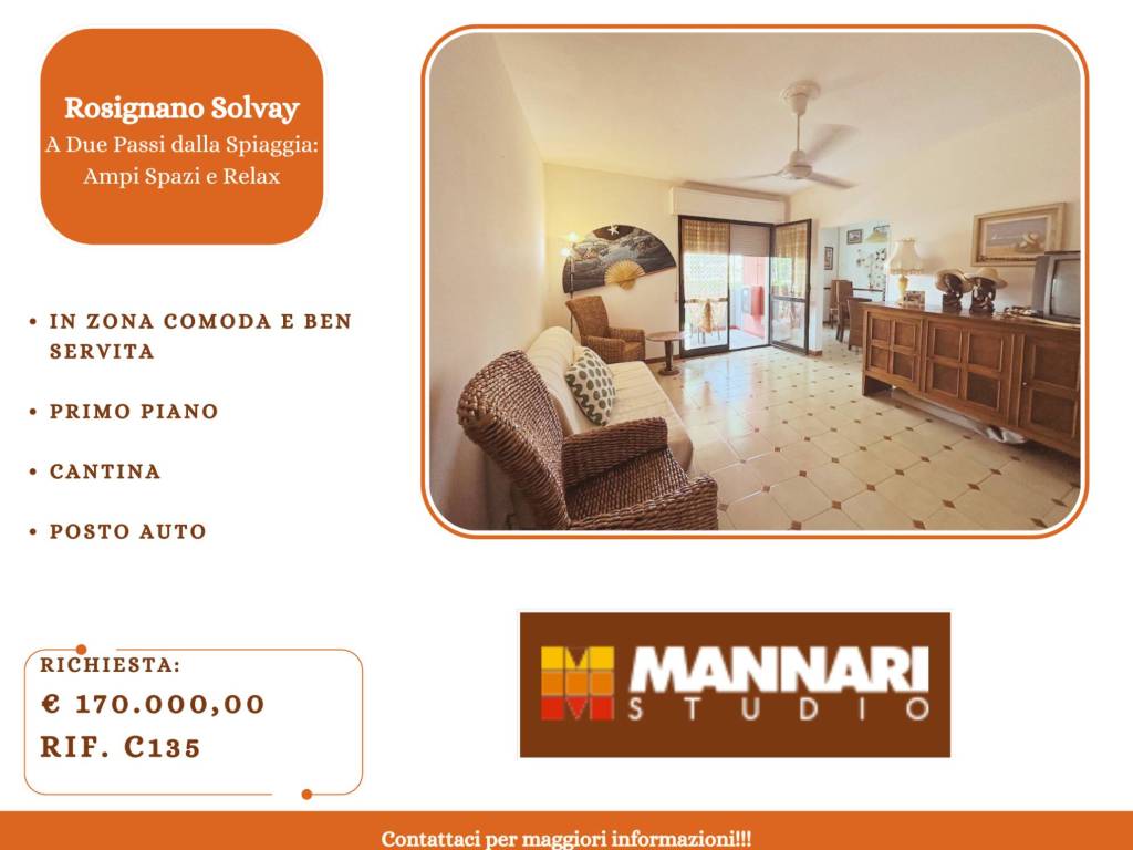 appartamento in vendita a Rosignano Marittimo