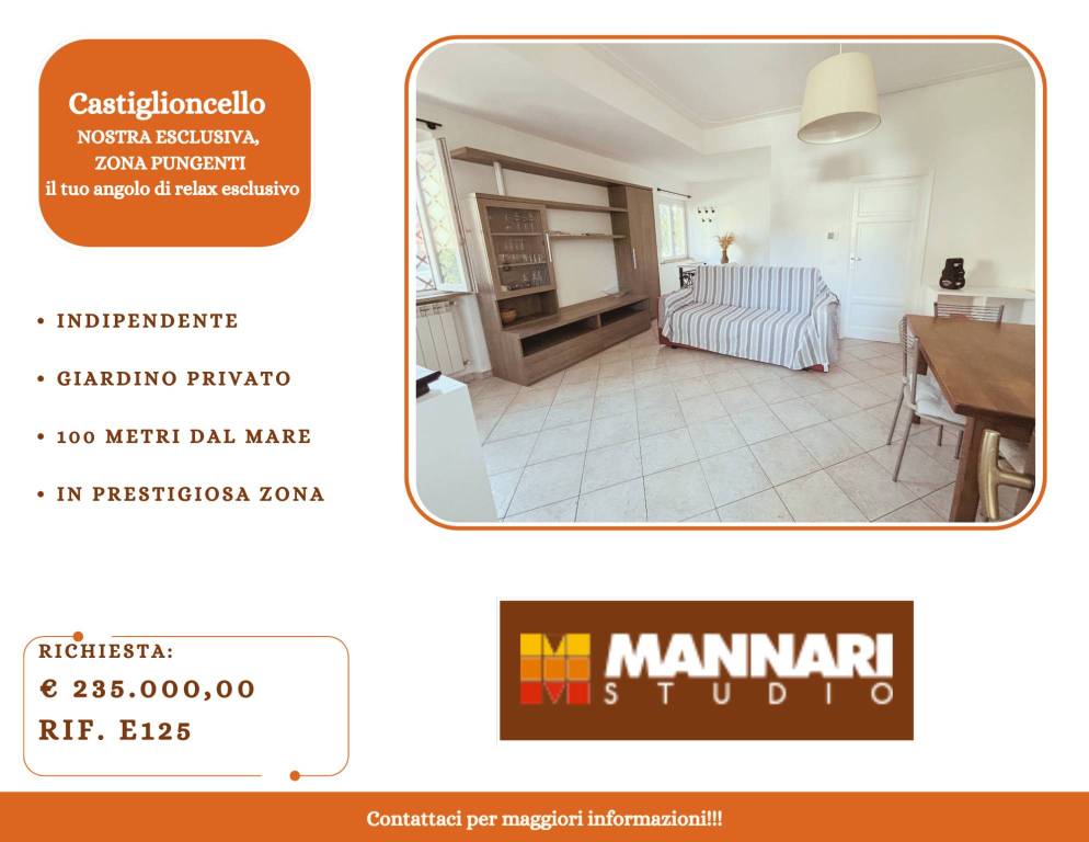 appartamento in vendita a Rosignano Marittimo in zona Castiglioncello