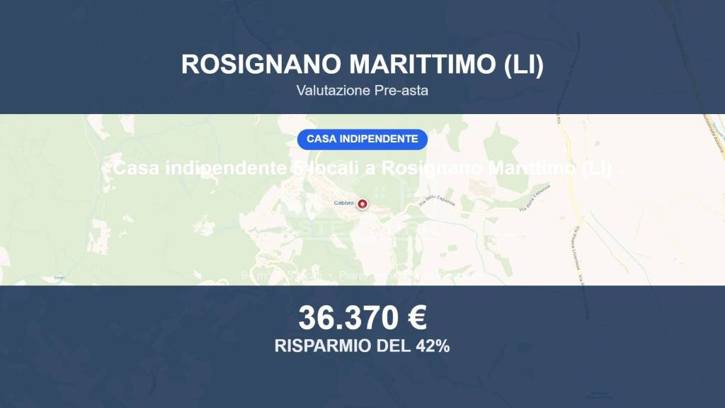 casa indipendente in vendita a Rosignano Marittimo in zona Gabbro