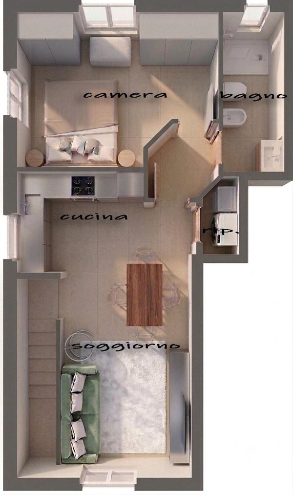 appartamento in vendita a Rosignano Marittimo in zona Rosignano Solvay