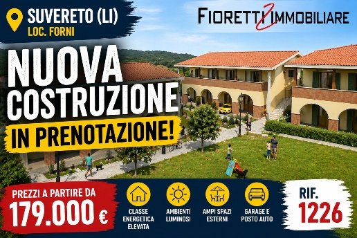 appartamento in vendita a Suvereto in zona Forni