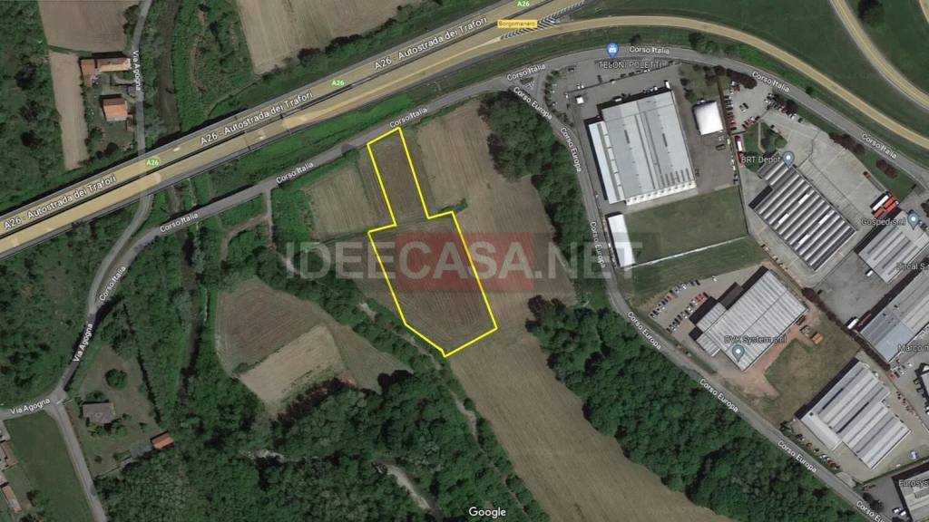 terreno agricolo in vendita a Fontaneto d'Agogna