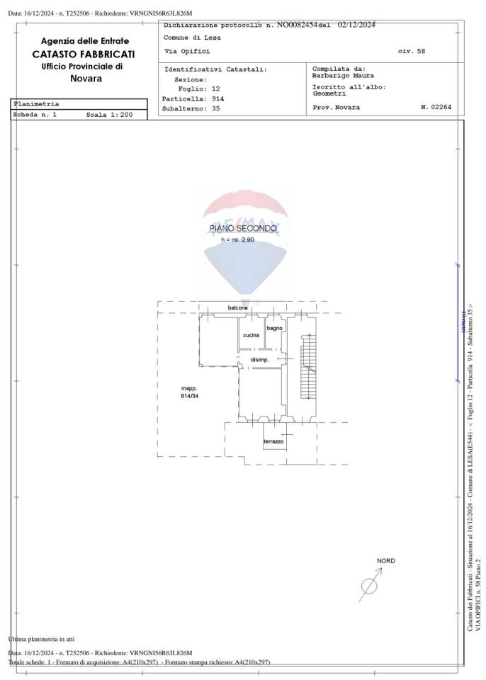appartamento in vendita a Lesa