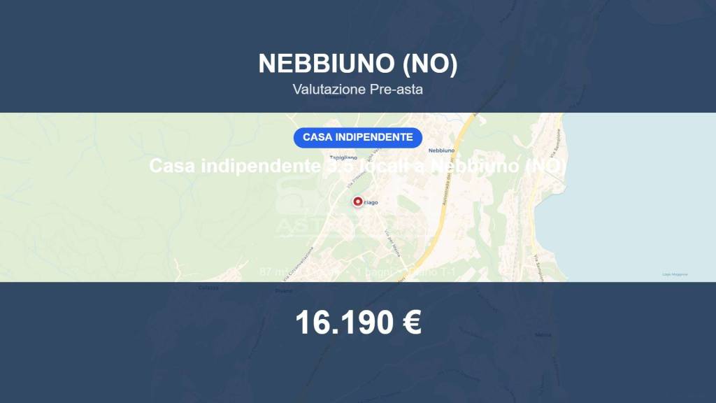 casa indipendente in vendita a Nebbiuno