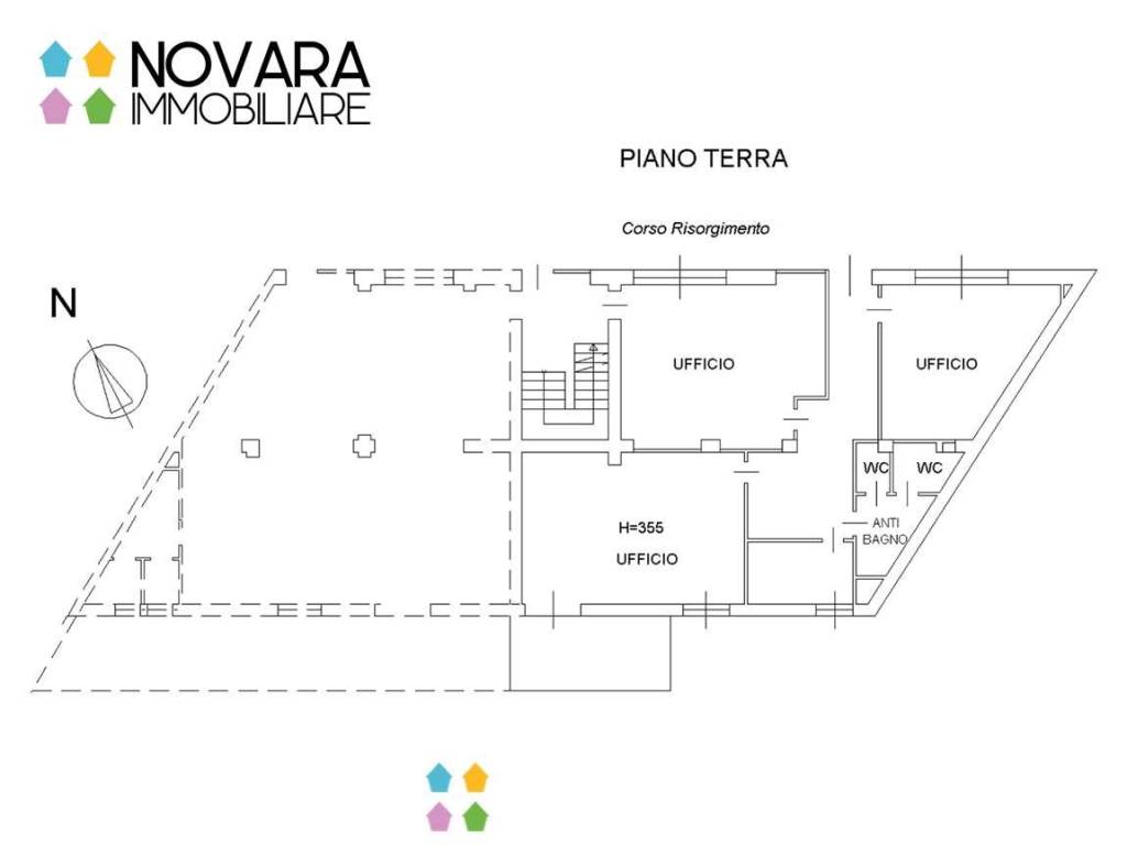appartamento in vendita a Novara in zona Centro Città