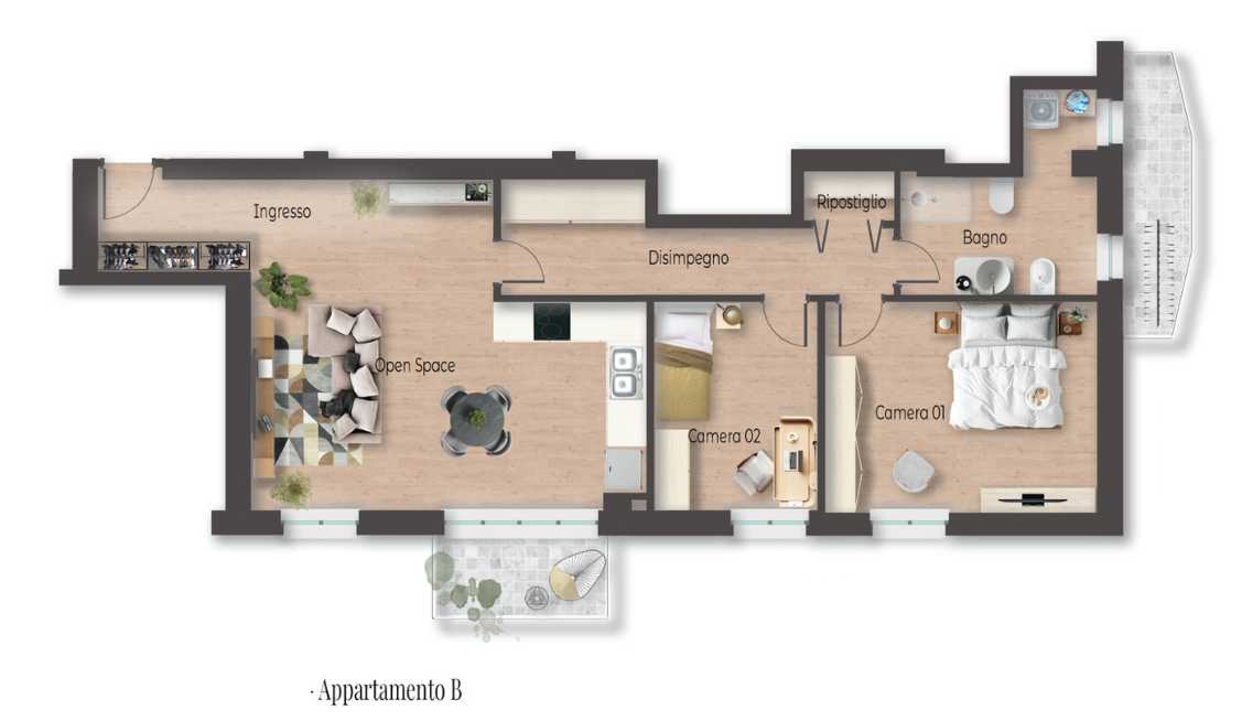 appartamento in vendita a Novara in zona zona Porta Mortara