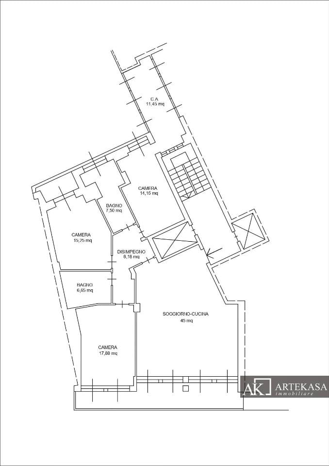 appartamento in vendita a Novara in zona Centro Città