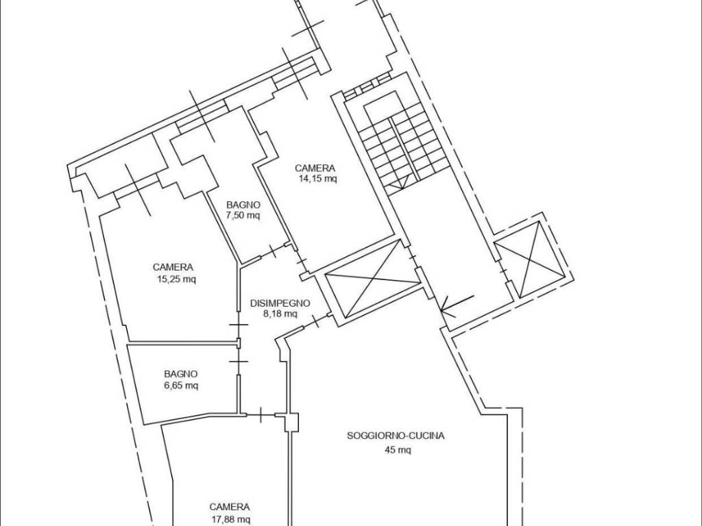 appartamento in vendita a Novara in zona Centro Città