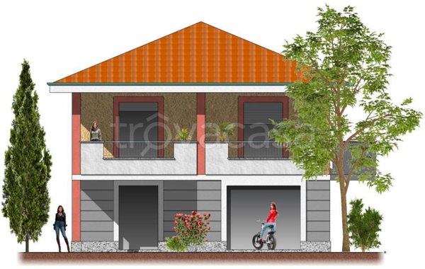 casa indipendente in vendita a Novara in zona Olengo