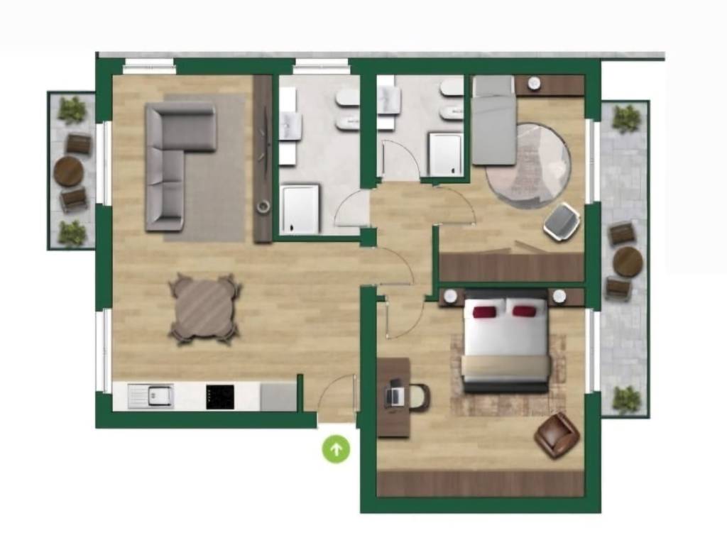 appartamento in vendita a Novara in zona zona Sacro Cuore