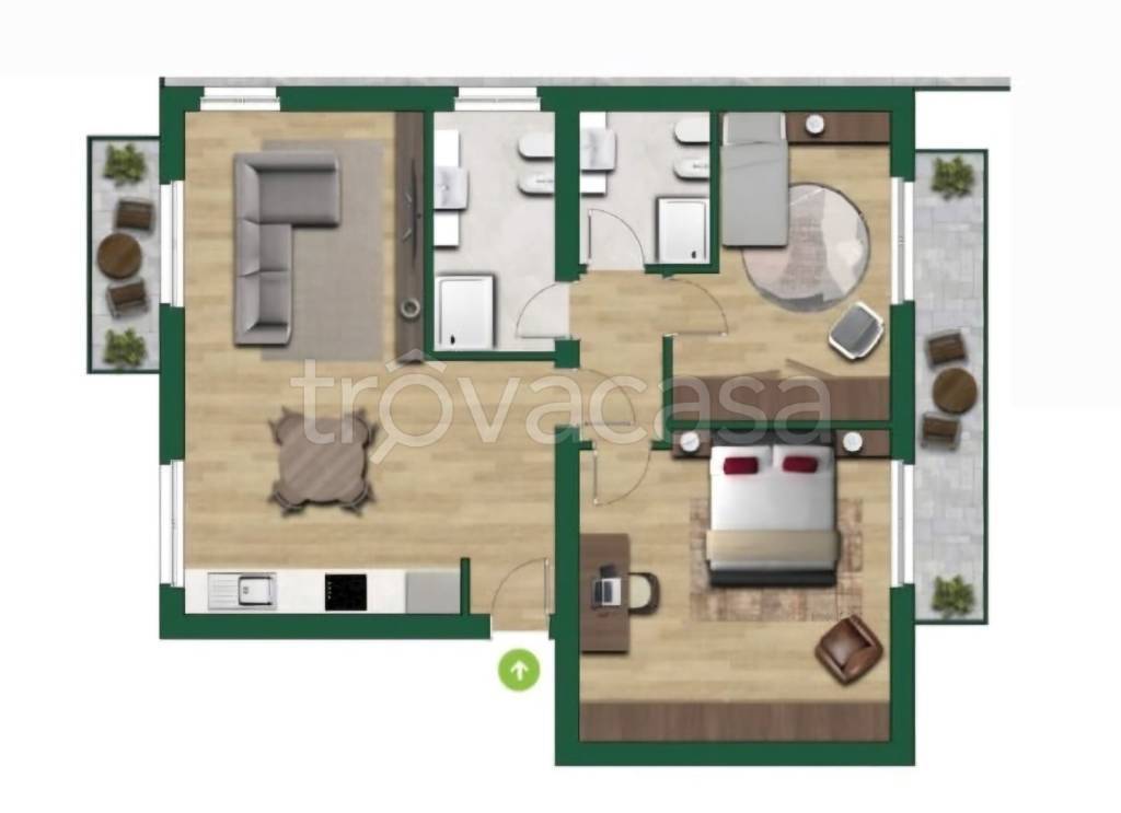 appartamento in vendita a Novara in zona zona Sacro Cuore