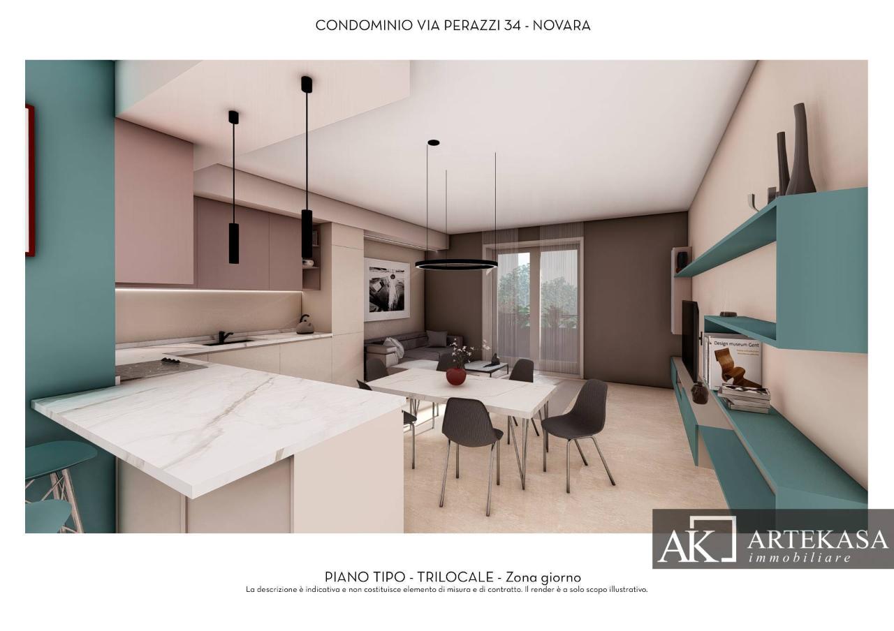 appartamento in vendita a Novara in zona zona San Martino