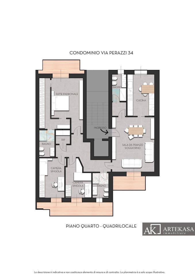 appartamento in vendita a Novara in zona zona San Martino
