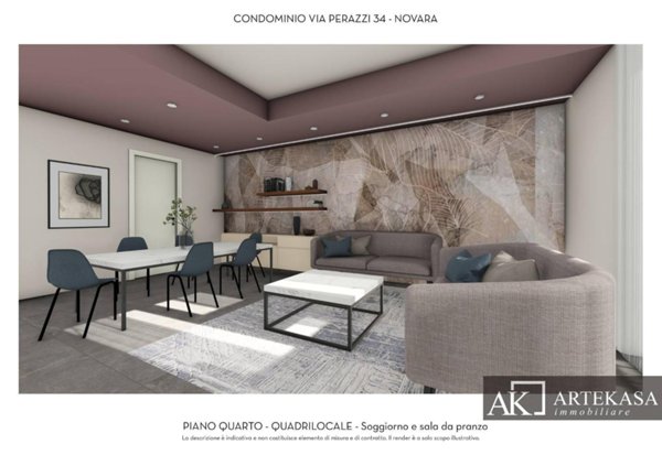 appartamento in vendita a Novara in zona zona San Martino