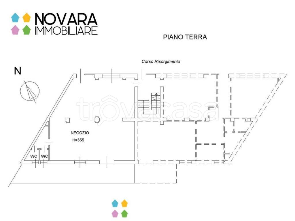 appartamento in vendita a Novara in zona zona Sant'Andrea - San Rocco