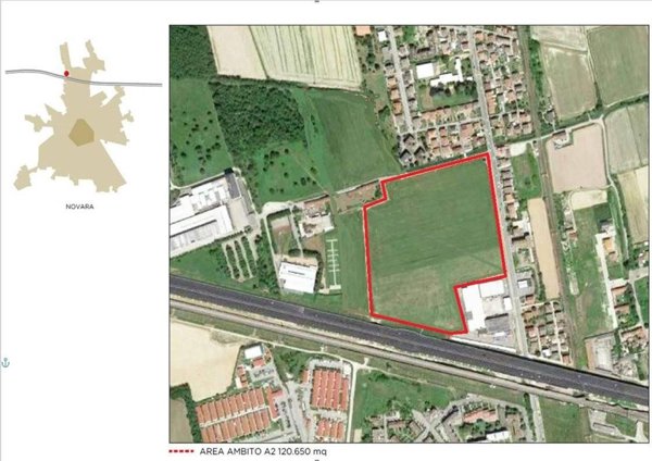 terreno edificabile in vendita a Novara in zona Vignale